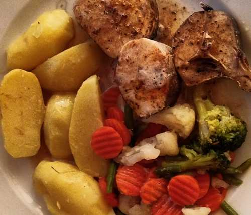 Nasallo in Brauner Butter an neuer Kartoffel und&nbsp;Gemüse