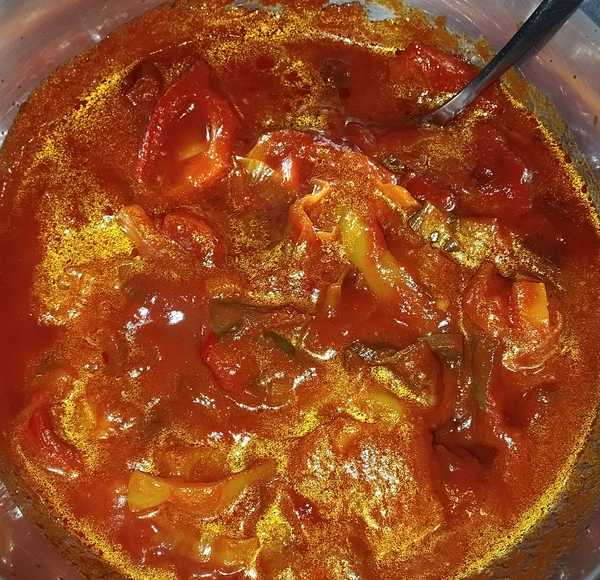 Letscho von Lauch und&nbsp;Paprika